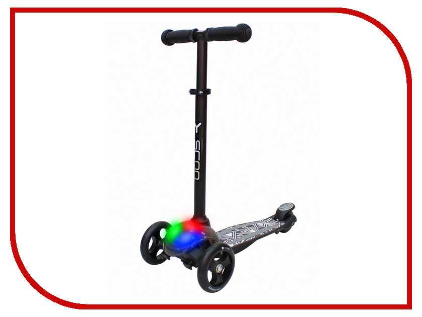 

Самокат Y-SCOO RT Trio Diamond 120 Kaleidoscope Black-White