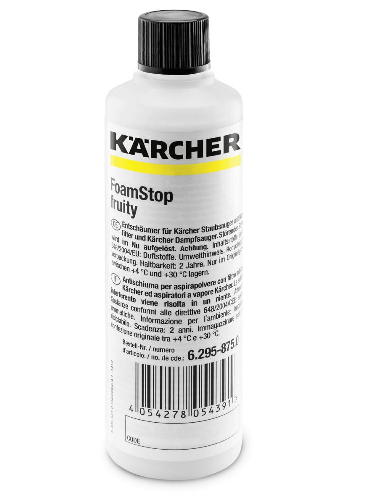 фото Пеногаситель Karcher 125ml 6.295-875 для пылесосов с водяным фильтром