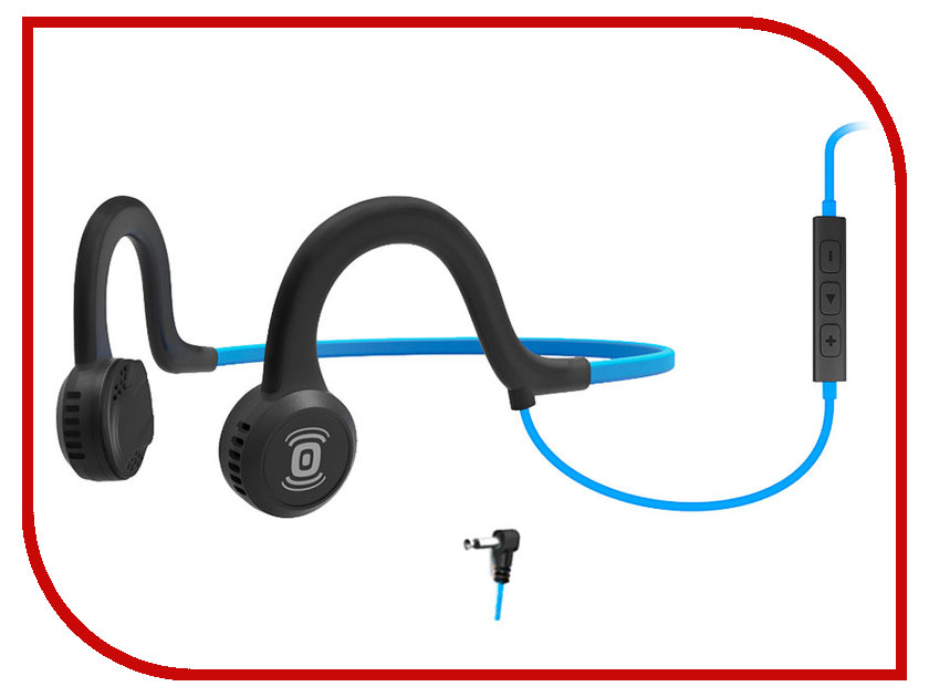 фото Гарнитура AfterShokz Sportz Titanium with mic AS451OB Blue