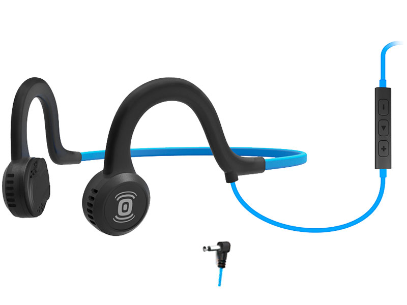 фото Наушники aftershokz sportz titanium with mic as451ob blue