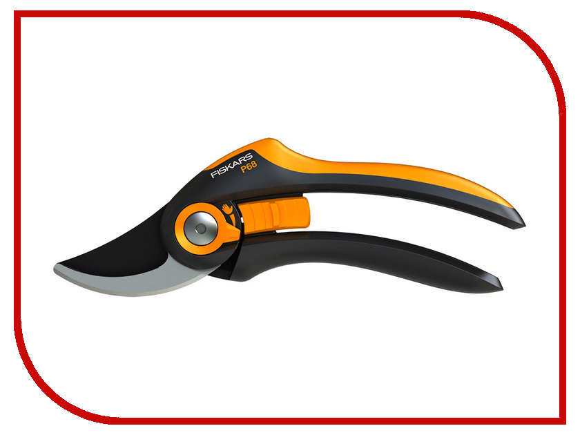 фото Секатор Fiskars SmartFit P68 Black-Orange 111610