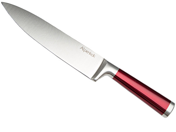 Нож Alpenkok Burgundy AK-2080/A Red - длина лезвия 203mm термос alpenkok 600ml ak 06000m green