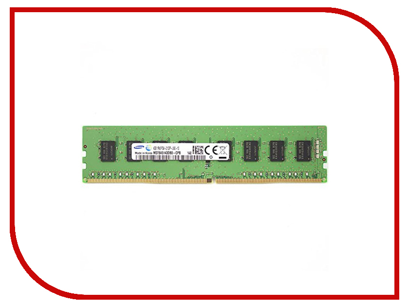 фото Модуль памяти Samsung DDR4 DIMM 2400MHz PC4-19200 - 8Gb M378A1K43CB2-CRCD0
