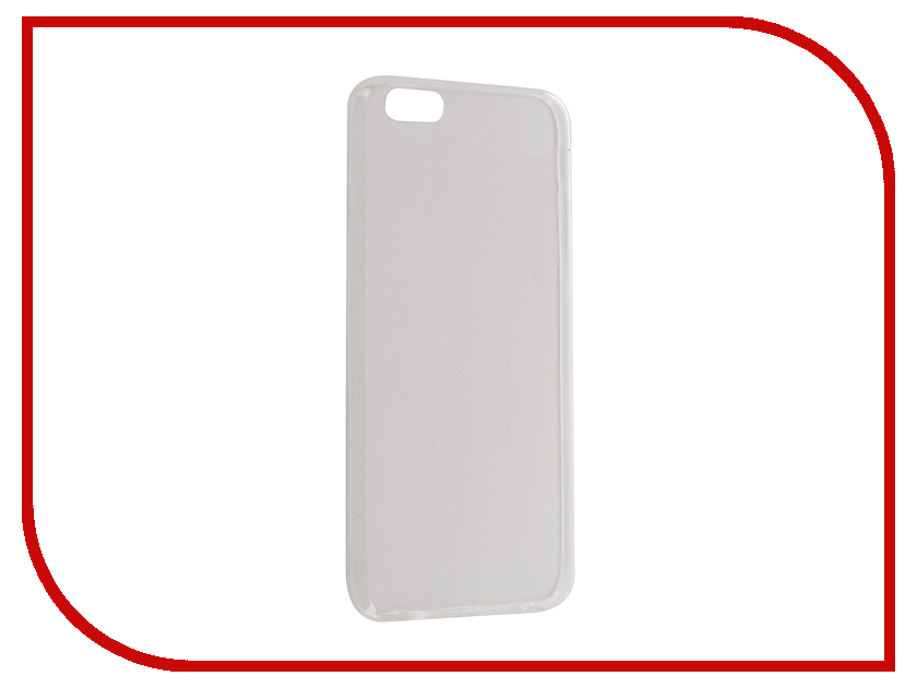 фото Аксессуар Чехол iBox Crystal Silicone для APPLE iPhone 6 Plus/6S Plus 5.5 Transparent