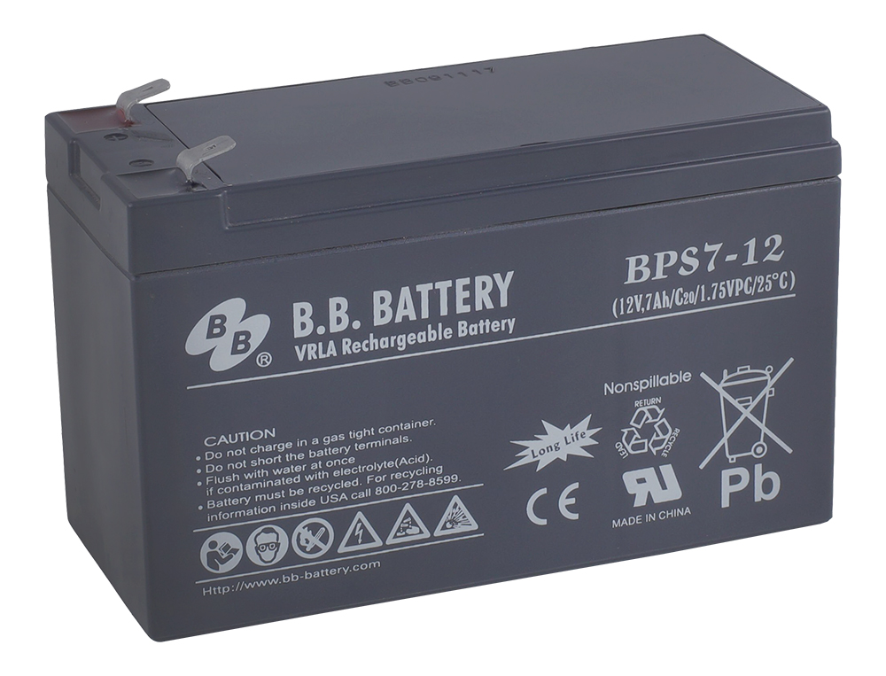 фото Аккумулятор для ИБП B.B.Battery BPS 7-12