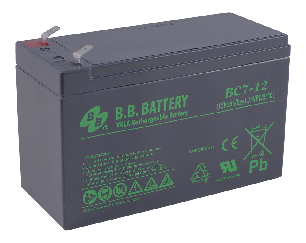 фото Аккумулятор для ИБП B.B.Battery BC 7-12