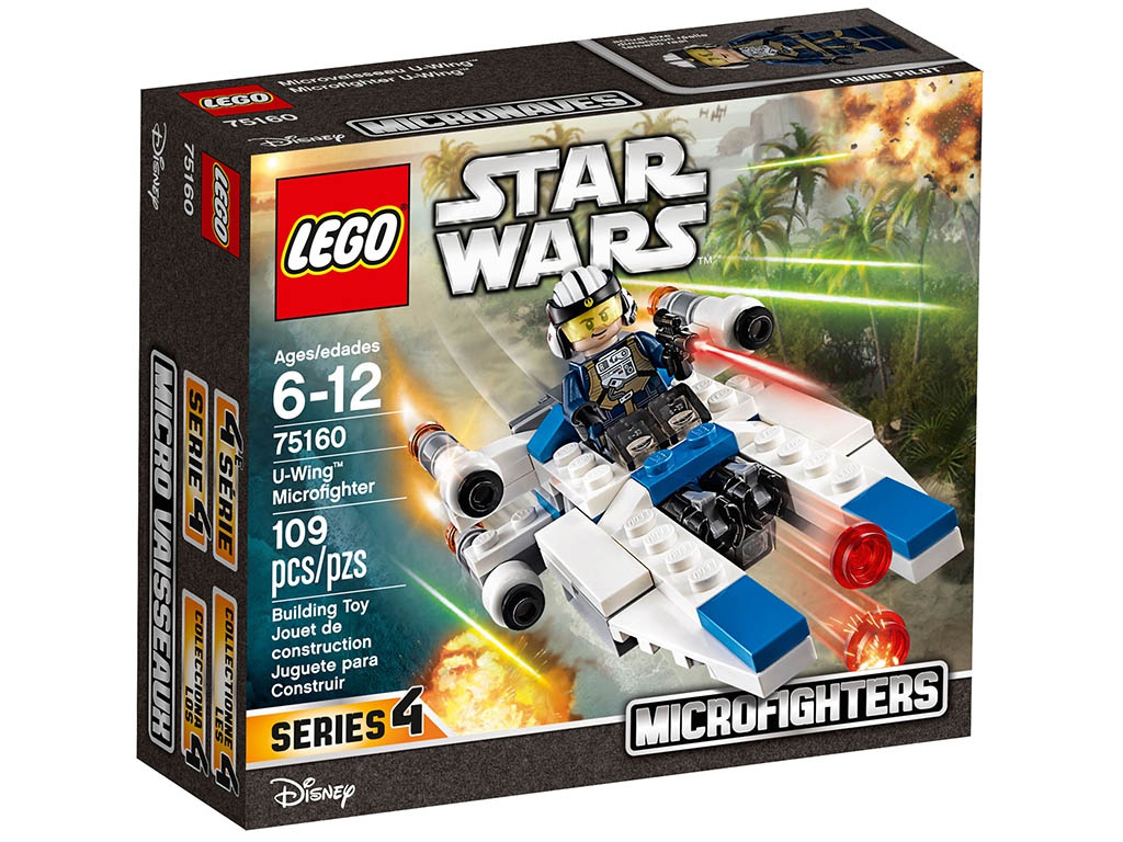 

Конструктор Lego Star Wars Микроистребитель типа U 75160, Микроистребитель типа U