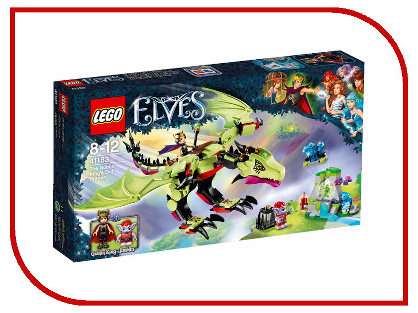 

Конструктор Lego Elves Дракон Короля Гоблинов 41183