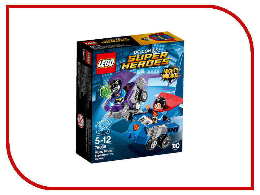 

Конструктор Lego Super Heroes Супермен против Бизарро 76068