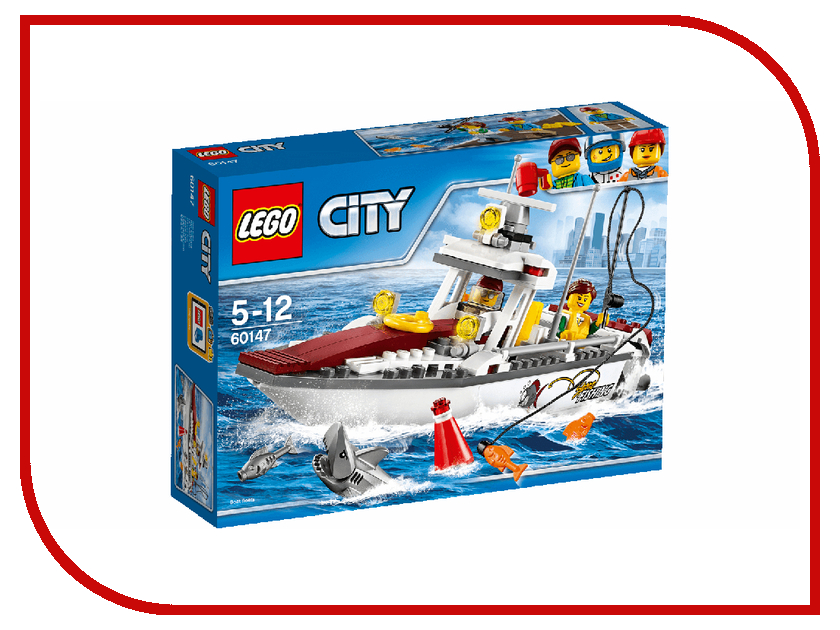 фото Конструктор Lego City Great Vehicles Лодка рыбацкая 60147