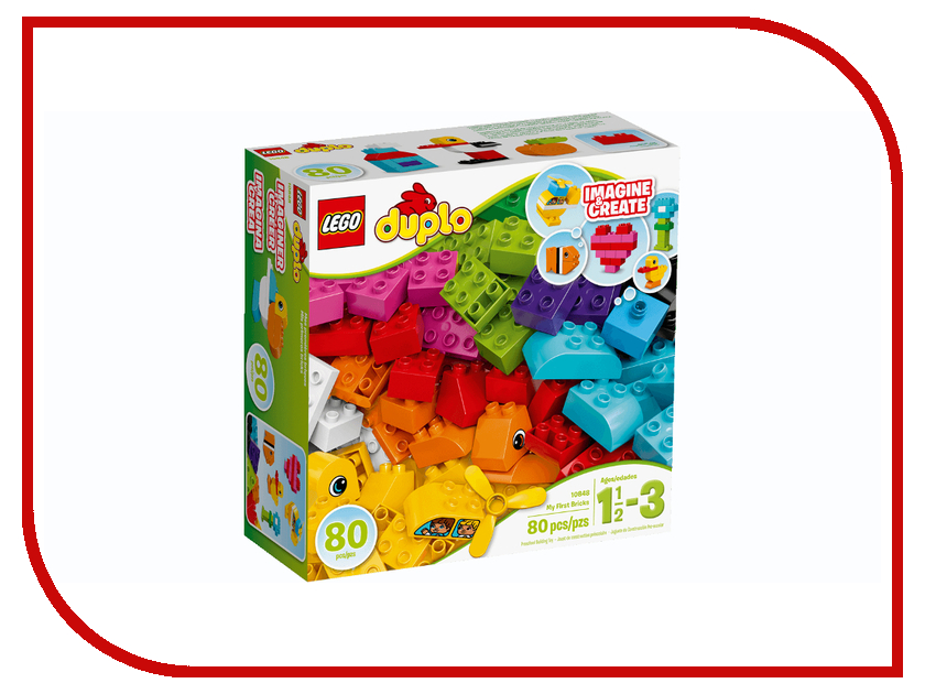 

Конструктор Lego Duplo Мои первые кубики 10848, 10848