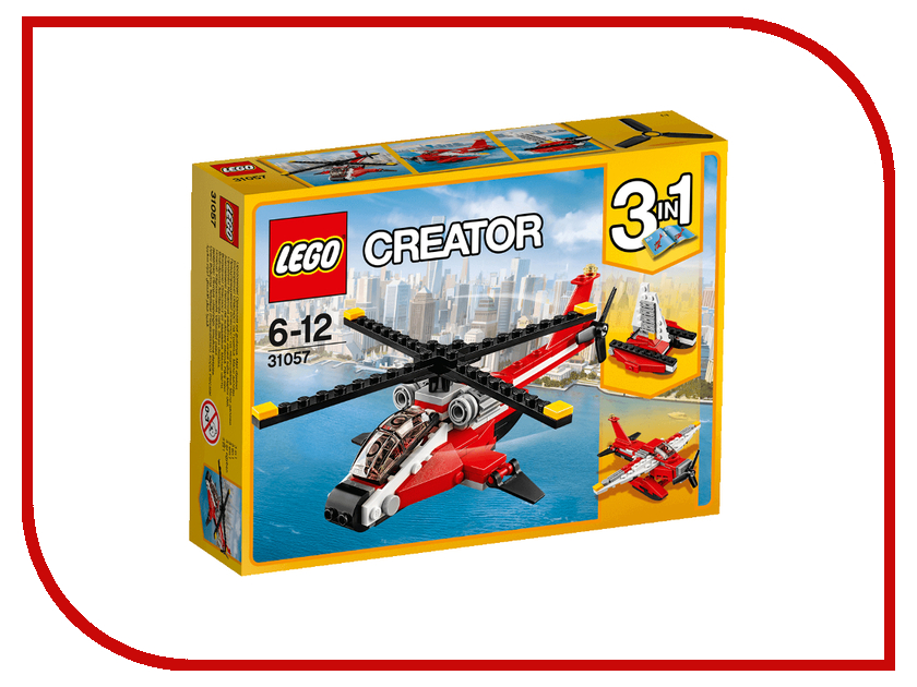 

Конструктор Lego Creator Вертолет красный 31057