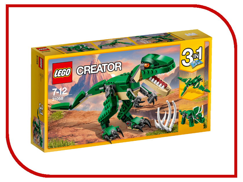 фото Конструктор Lego Creator Динозавр грозный 31058