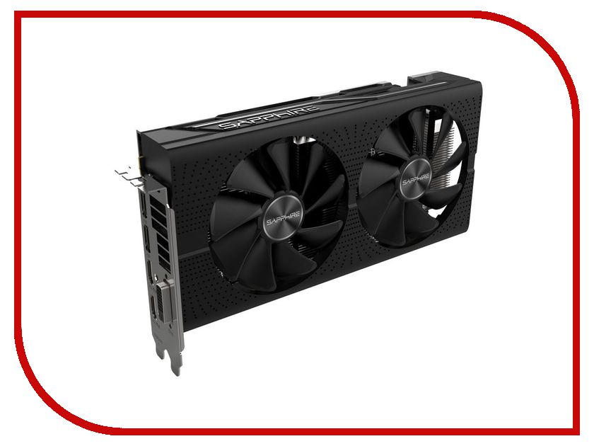 

Видеокарта Sapphire Pulse Radeon RX 570 4GD5 1284Mhz PCI-E 3.0 4096Mb 7000Mhz 256 bit DVI 2xHDMI 11266-04-20G