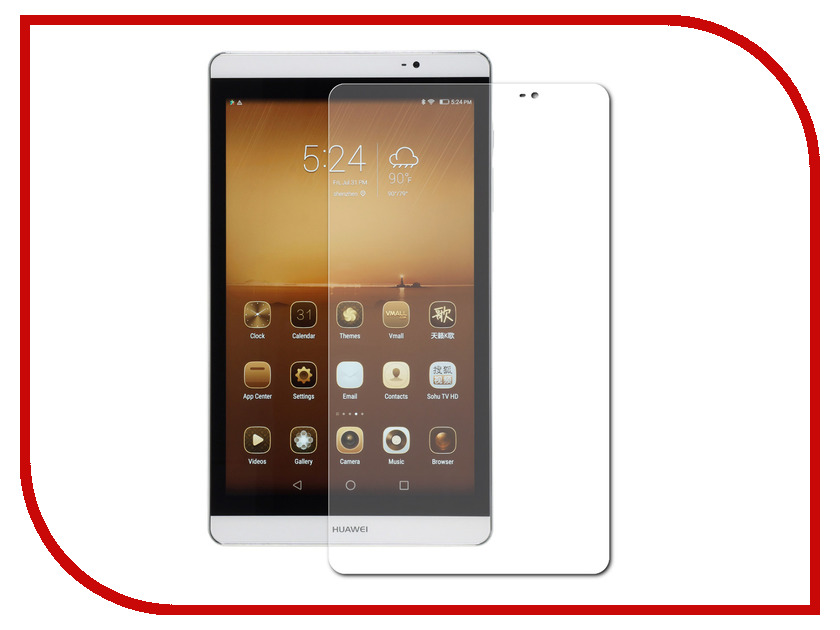 

Аксессуар Защитное стекло Huawei MediaPad M2 8.0 Partson G-006