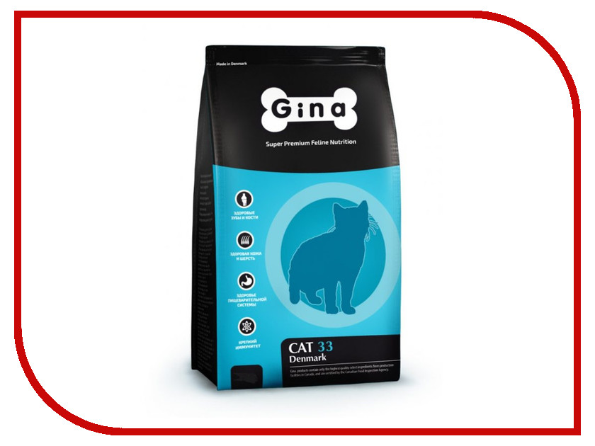 

Корм Gina Cat-33 Denmark 3kg 080020.1