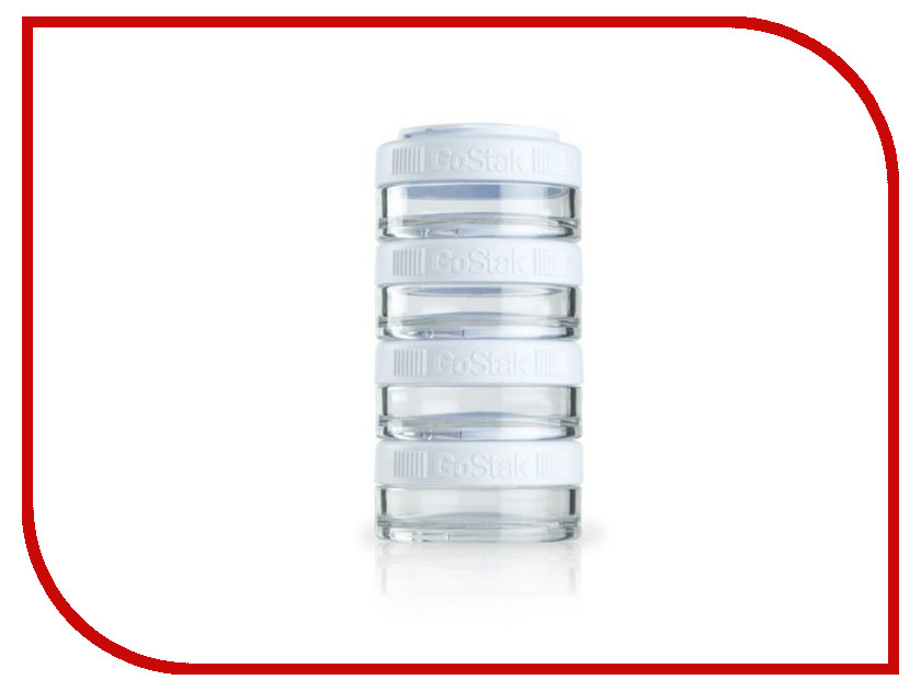 фото Набор контейнеров BlenderBottle GoStak 40ml White BB-GS40-WHIT