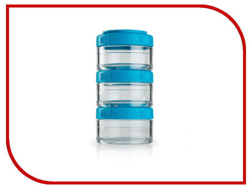 фото Набор контейнеров BlenderBottle GoStak 60ml Light Blue BB-GS60-AQUA