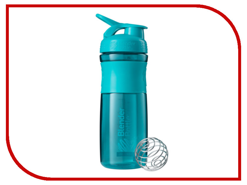 фото Шейкер BlenderBottle SportMixer 828ml Teal BB-SM28-TEAL