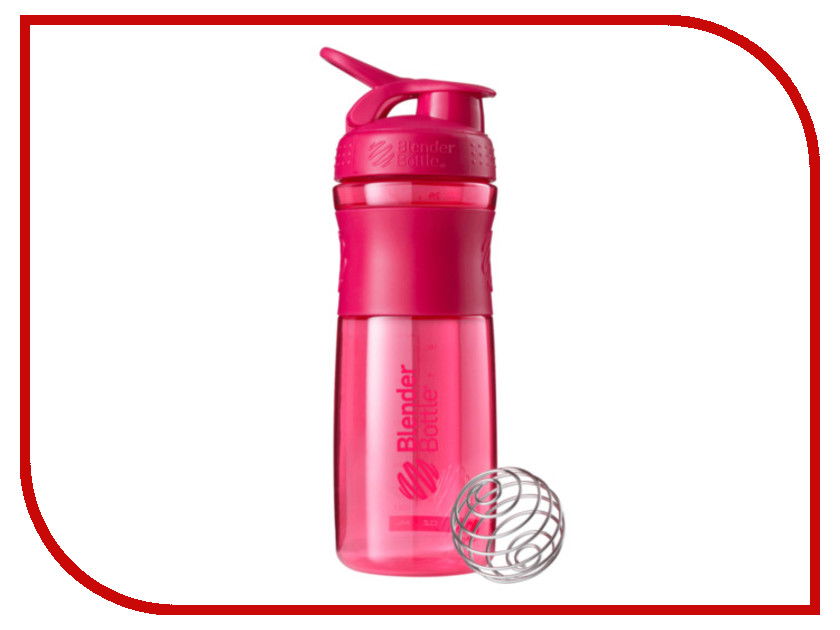 фото Шейкер BlenderBottle SportMixer 828ml Crimson BB-SM28-PINK