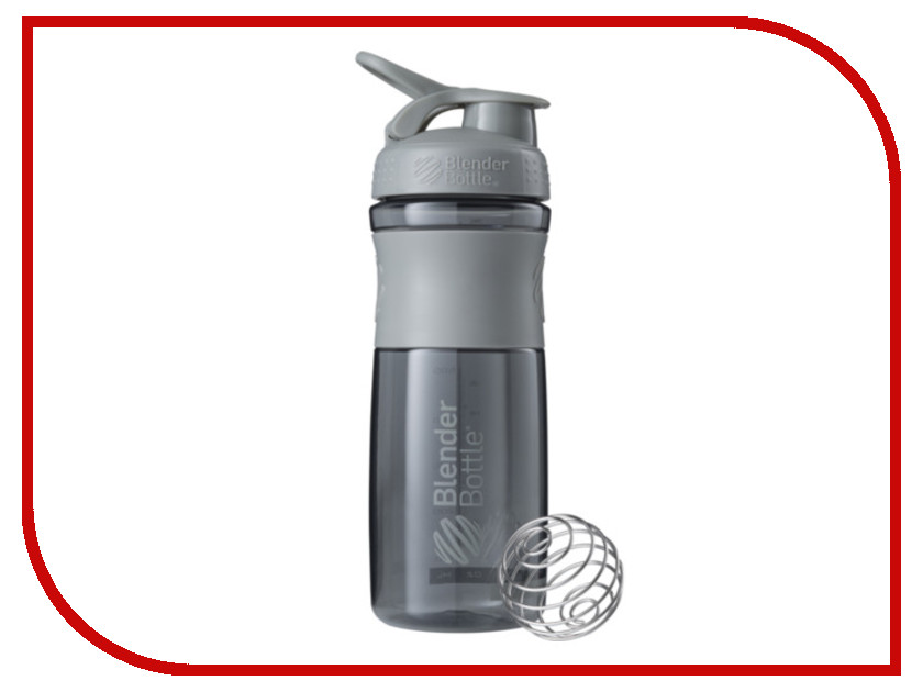 фото Шейкер BlenderBottle SportMixer 828ml Pebble Grey BB-SM28-PGRE