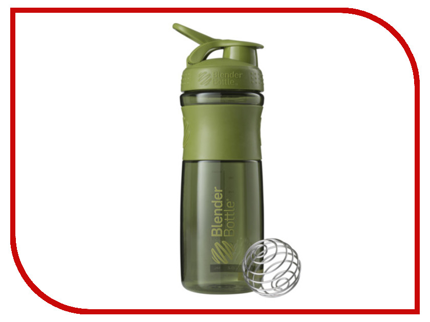 фото Шейкер BlenderBottle SportMixer 828ml Moss Green BB-SM28-MGRE