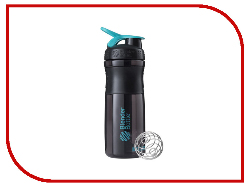 фото Шейкер BlenderBottle SportMixer 828ml Black-Teal BB-SM28-BTEA