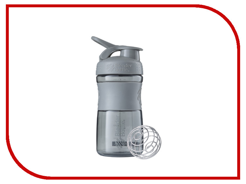 фото Шейкер BlenderBottle SportMixer 591ml Pebble Grey BB-SM20-PGRE