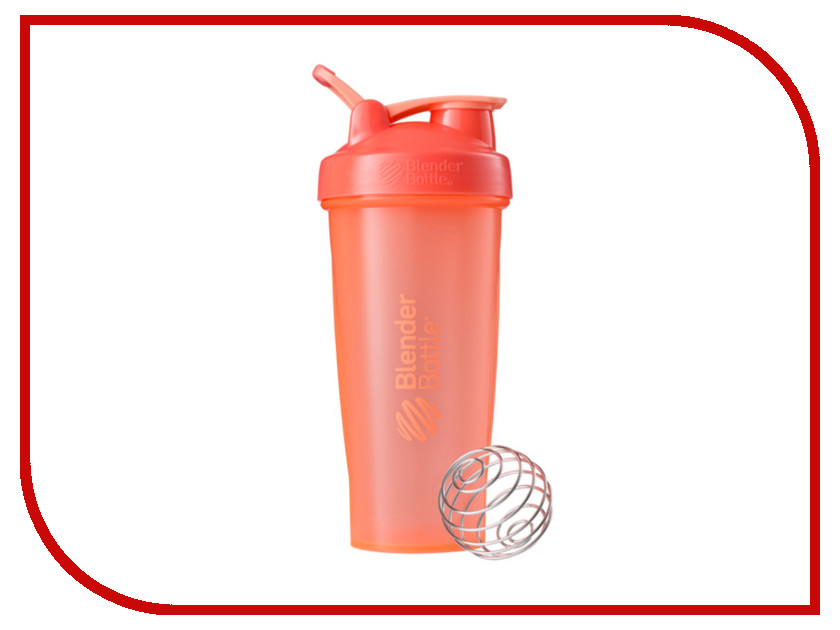 фото Шейкер BlenderBottle Classic Full Color 828ml Coral BB-CL28-FCOR