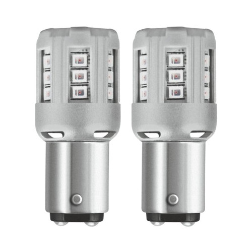 

Лампа OSRAM P21 5W 12V BAY15d LED Red 1457R-02B (2 штуки), 1457R-02B