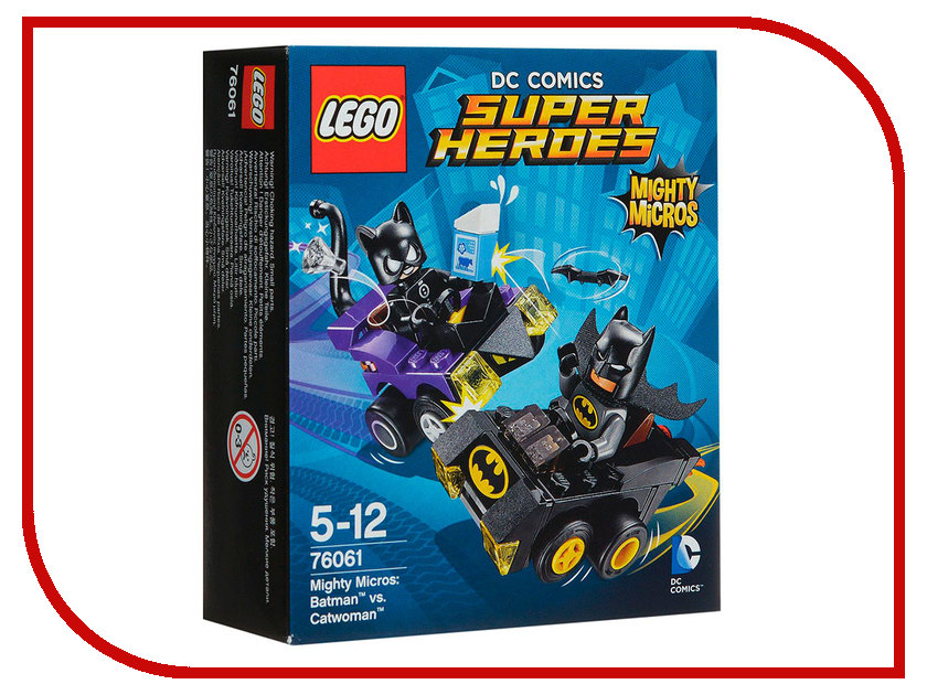 фото Конструктор Lego Super Heroes Бэтмен против Женщины-кошки 76061