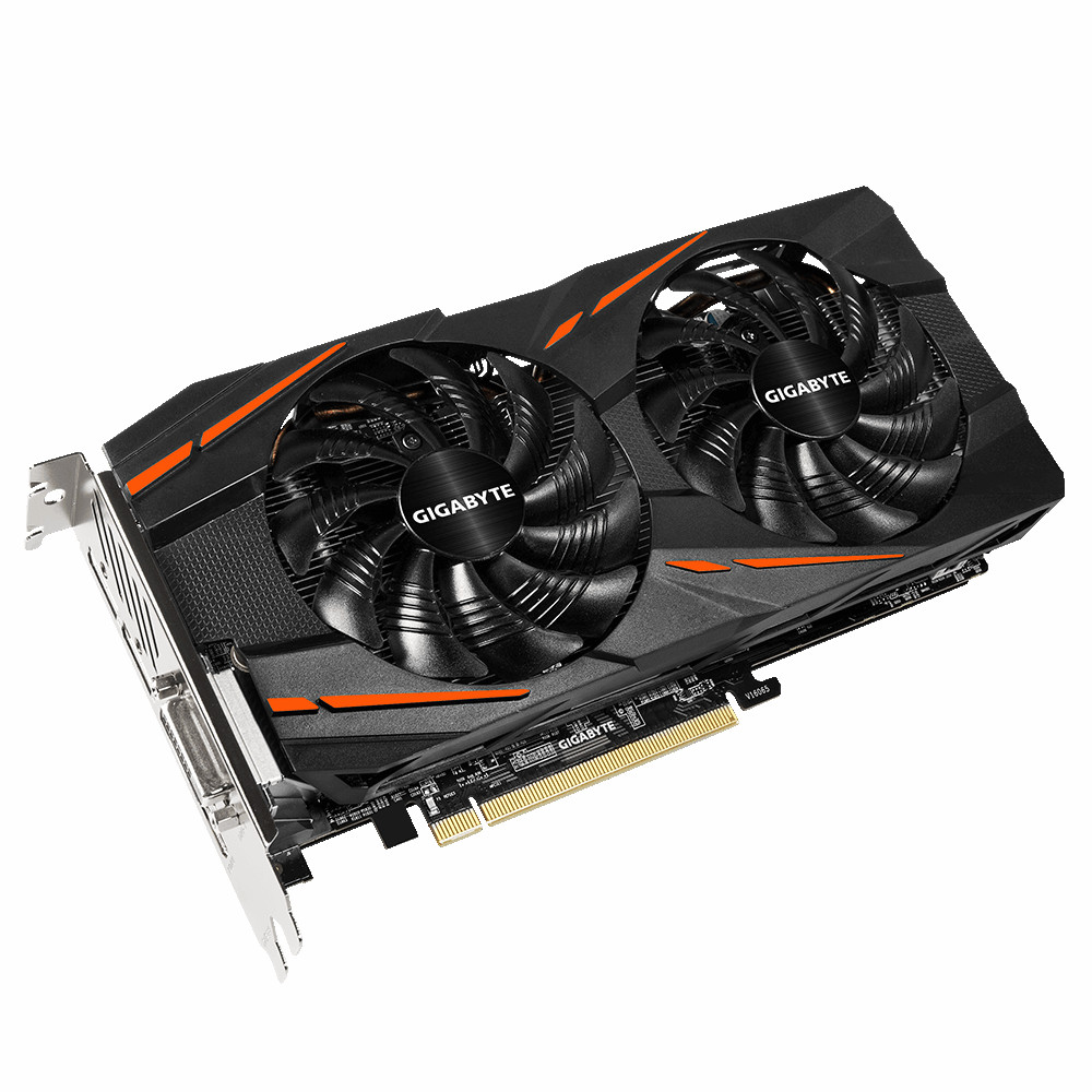 фото Видеокарта Gigabyte Radeon RX 580 Gaming 4G 1355Mhz PCI-E 4096Mb 7000Mhz 256bit DVI-D HDMI GV-RX580GAMING-4GD