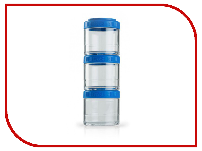 фото Набор контейнеров BlenderBottle GoStak 100ml Blue BB-G100-BLUE