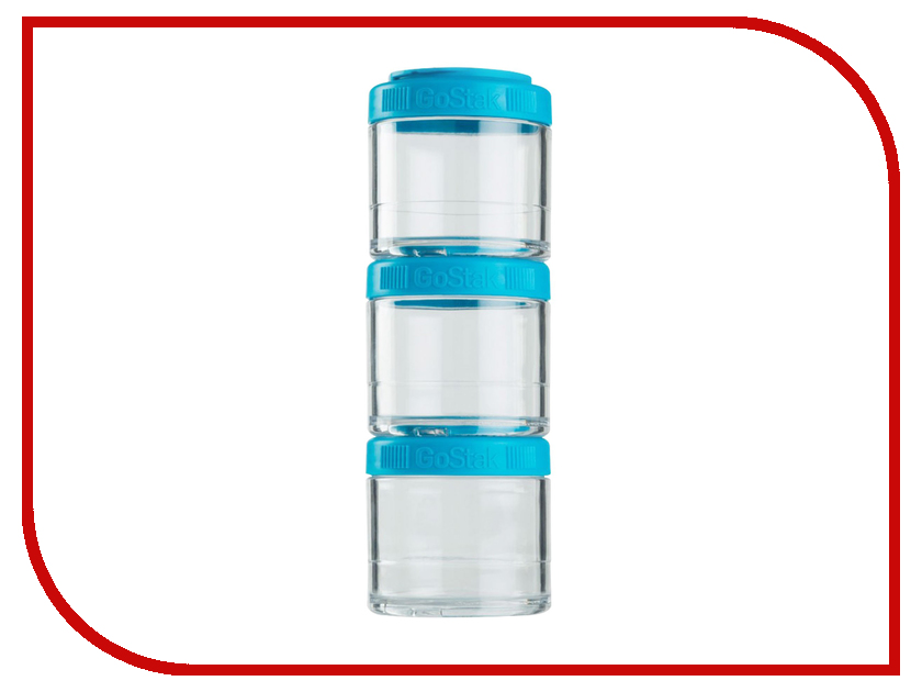 фото Набор контейнеров BlenderBottle GoStak 100ml Light Blue BB-G100-AQUA