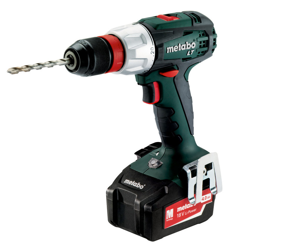 фото Электроинструмент metabo bs 18 lt quick 2x4.0ah 602104500