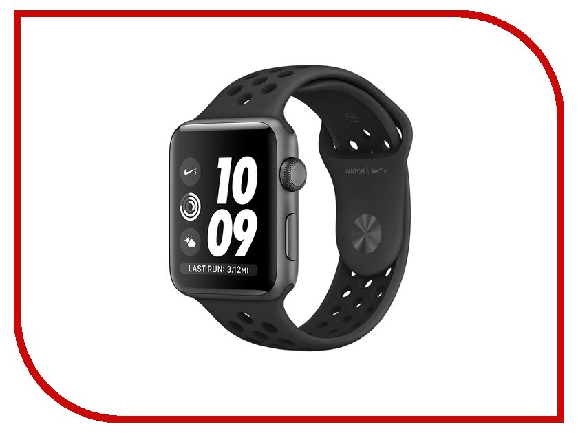 фото Умные часы APPLE Watch Nike+ 38mm Space Grey Aluminium Case with Anthracite-Black Nike Sport Band MQ162RU/A