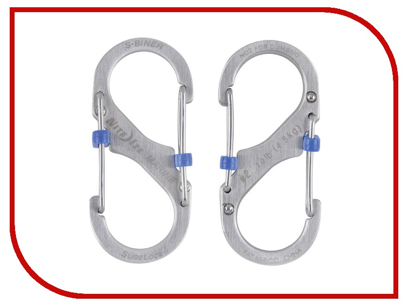 

Nite Ize S-Biner Marine SlideLock размер 2 SBML2-11-R6