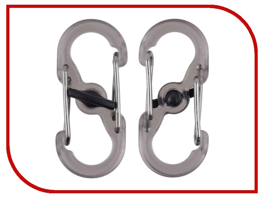 

Nite Ize S-Biner MicroLock LSBPM-06T-2R3 Smoke