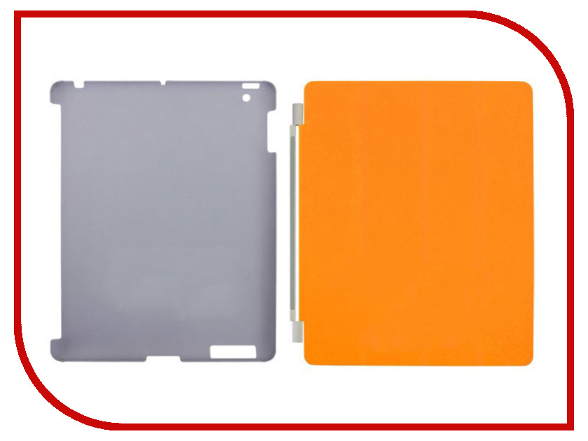 

Аксессуар Чехол Clever Total Protection для iPad 2 Orange