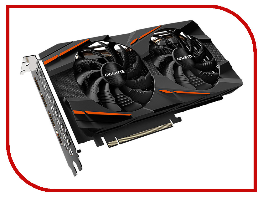 фото Видеокарта GigaByte Radeon RX 580 Gaming 8G 1340MHz PCI-E 8192Mb 8000Mhz 256bit DVI-D HDMI GV-RX580GAMING-8GD