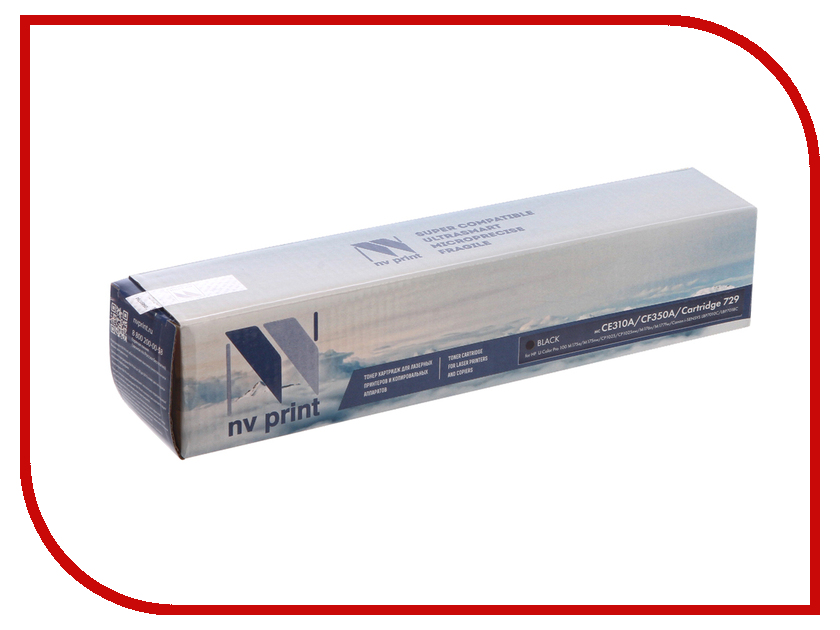 

Картридж NV Print HP CE310A / CF350A / 729 Black для LJ Color Pro 100 M175a / M175nw / CP1025nw / M176n / M177w / i-SENSYS LBP7010C / LBP7018C, HP CE310A / CF350A / Canon 729