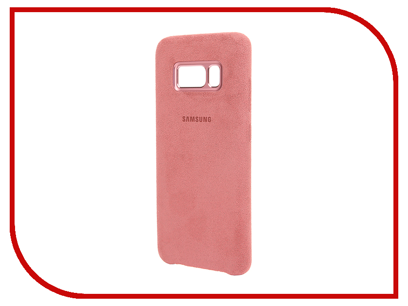 фото Аксессуар Чехол Samsung Galaxy S8 Alcantara Cover Pink EF-XG950APEGRU