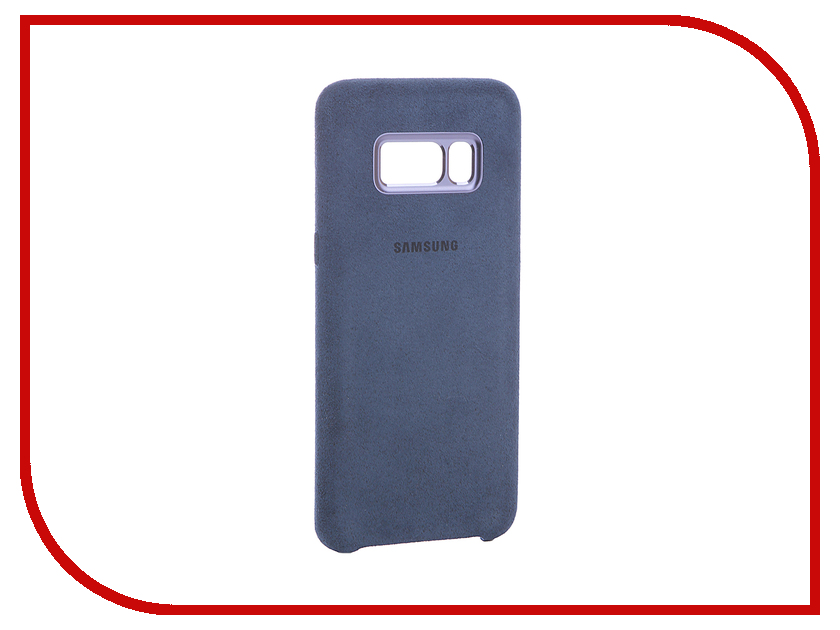 фото Аксессуар Чехол Samsung Galaxy S8 Alcantara Cover Light Blue EF-XG950ALEGRU