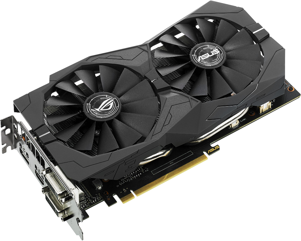 

Видеокарта ASUS GeForce GTX 1050 Ti 1290Mhz PCI-E 3.0 4096Mb 7008Mhz 128 bit DVI HDMI HDCP STRIX-GTX1050TI-4G-GAMING, GeForce GTX 1050