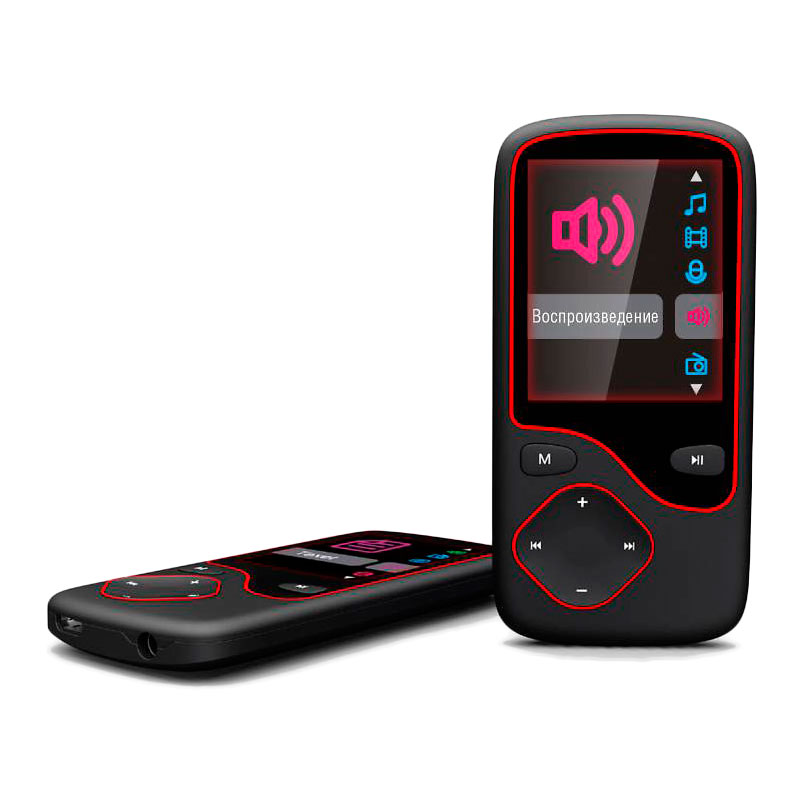 

Плеер Digma Cyber 3L 4Gb Black-Red, Cyber 3L