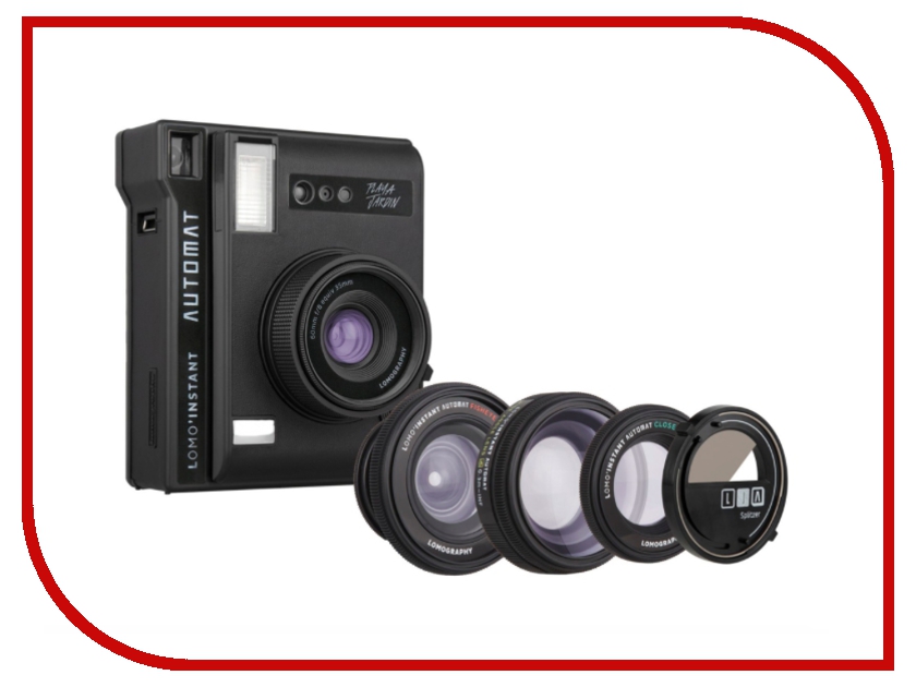 фото Фотоаппарат Lomography LomoInstant Automat + Lenses Black LI850B