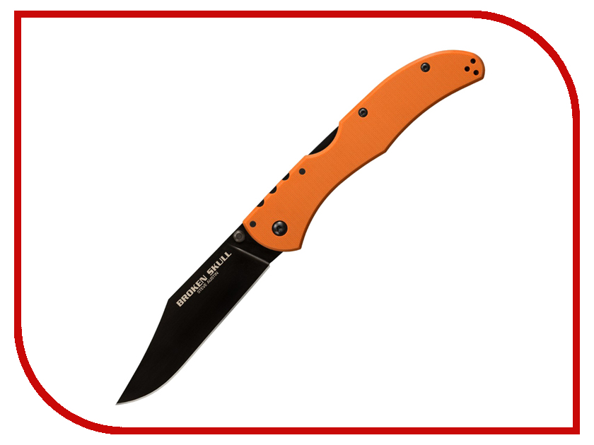 фото Нож Cold Steel Broken Skull 1 Orange CS/54SBOR - длина лезвия 102мм