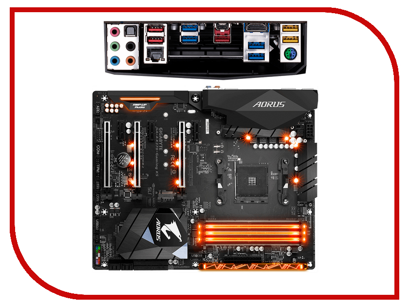 

Материнская плата GigaByte GA-AX370-Gaming K5 AORUS