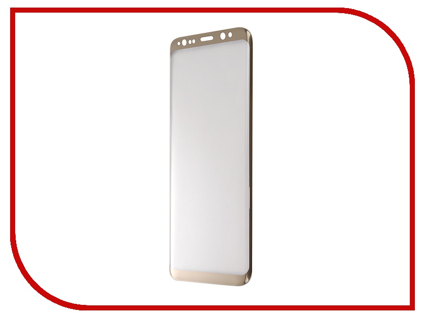 

Аксессуар Защитное стекло Samsung Galaxy S8 BROSCO Full Screen Gold SS-S8-3D-GLASS-GOLD