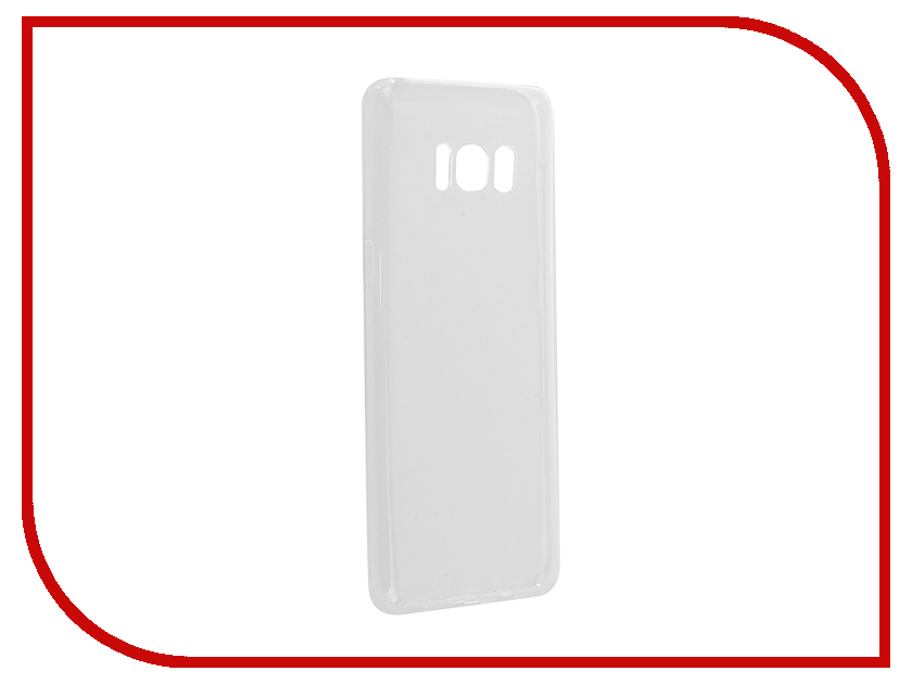 фото Аксессуар Чехол Brosco для Samsung Galaxy S8 Transparent SS-S8-TPU-TRANSPARENT